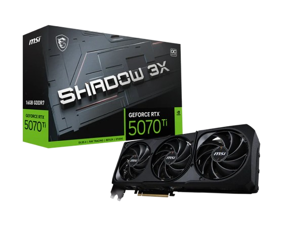 MSI GeForce RTX 5070 Ti 16G EXPERT OC  - Carte graphique MSI - 0