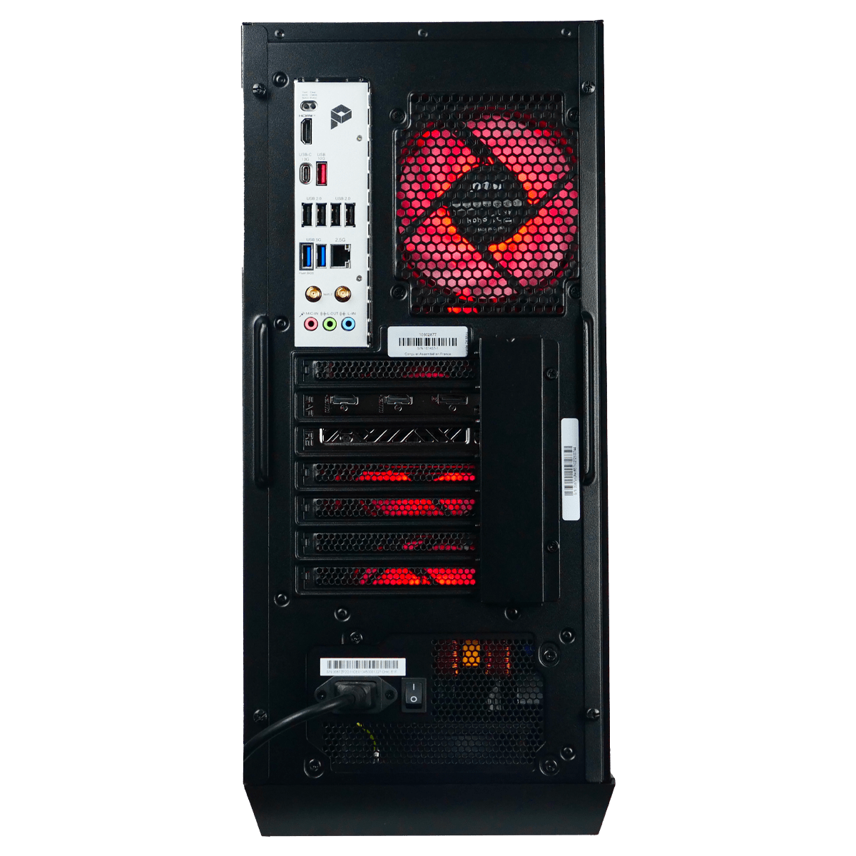 Grosbill RAIJIN - R5-8400F/9060XT/16Go/1To 0126-GB (PCG-10602877) - Achat / Vente PC Fixe sur grosbill.com - 4