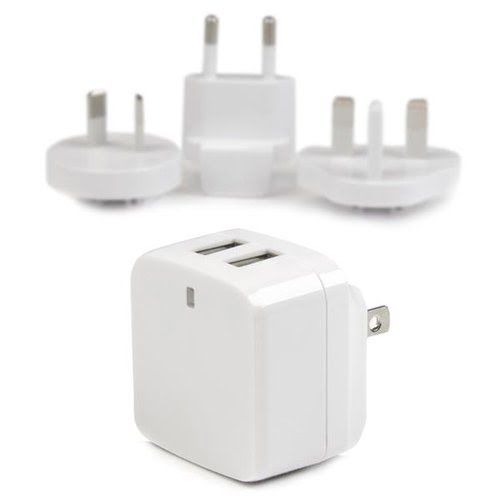 Dual Port USB Wall Charger 17W/3.4A - Achat / Vente sur grosbill.com - 4