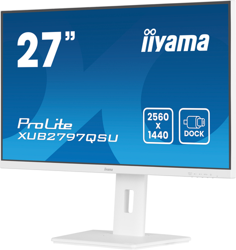 Iiyama 27 pouces  XUB2797QSU-W2 - Ecran PC Iiyama - grosbill.com - 3