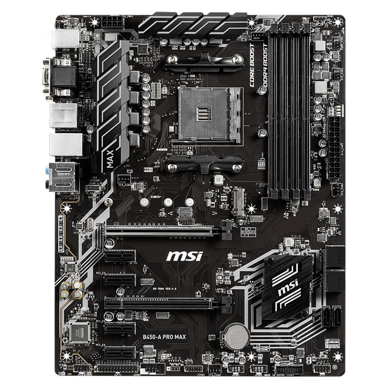 MSI B450-A PRO MAX ATX  - Carte mère MSI - grosbill.com - 3