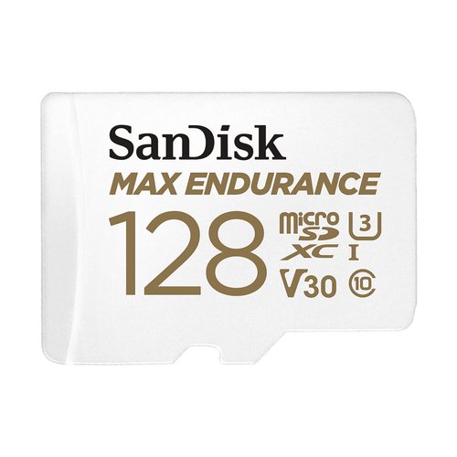 SanDisk Max Endurance microSDXC UHS I U3 V30 128 Go Adaptateur SD
