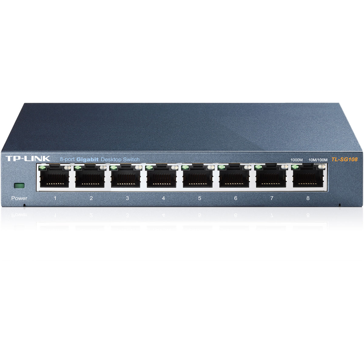 Switch TP-Link 8 ports 10/100/1000 - TL-SG108 - grosbill.com - 0