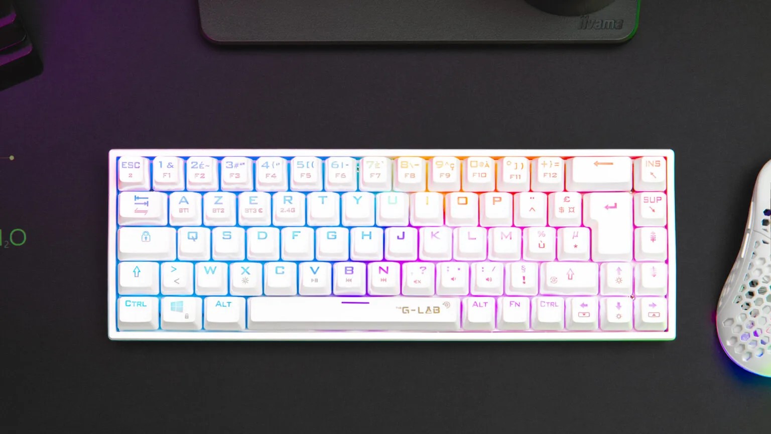 The G-LAB Keyz Titanium 65% - Clavier PC The G-LAB - grosbill.com - 1