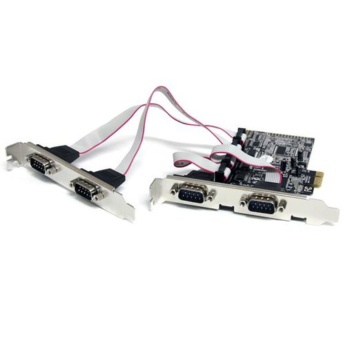 4 Port PCIe Serial Adapter Card w/16550 - Achat / Vente sur grosbill.com - 0