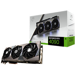 image produit MSI GeForce RTX 4090 SUPRIM X 24G - DLSS3 Grosbill