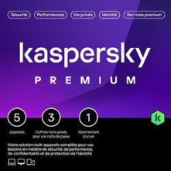 Kaspersky Antivirus Premium Boîte - 1 An / 5 PC