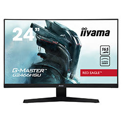 Grosbill Ecran PC Iiyama G2466HSU-B1 - 23.6" VA inc./1ms/FHD/HDMI/DP/165Hz