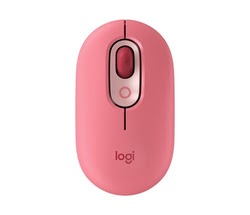 Souris PC Logitech Pop Mouse - Rose Grosbill