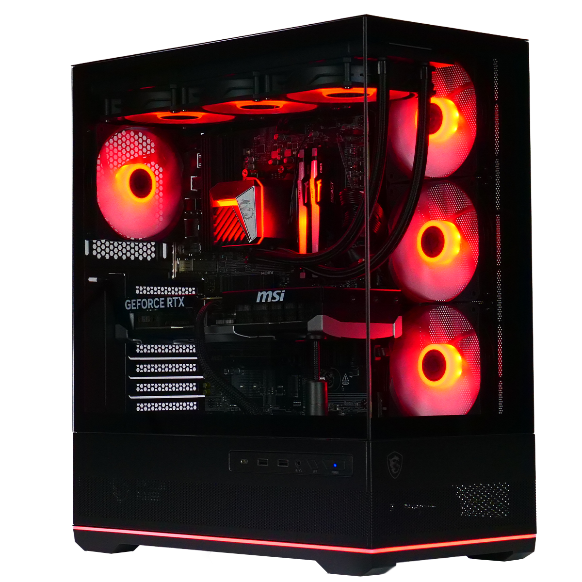 Grosbill HELLFIRE - R7-9800X3D/5080/32Go/2To (PCG-10603052) - Achat / Vente PC Fixe sur grosbill.com - 0