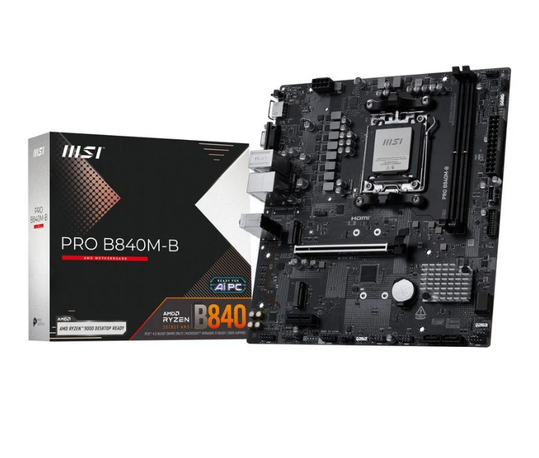 MSI PRO B840M-B Micro-ATX  - Carte mère MSI - grosbill.com - 0