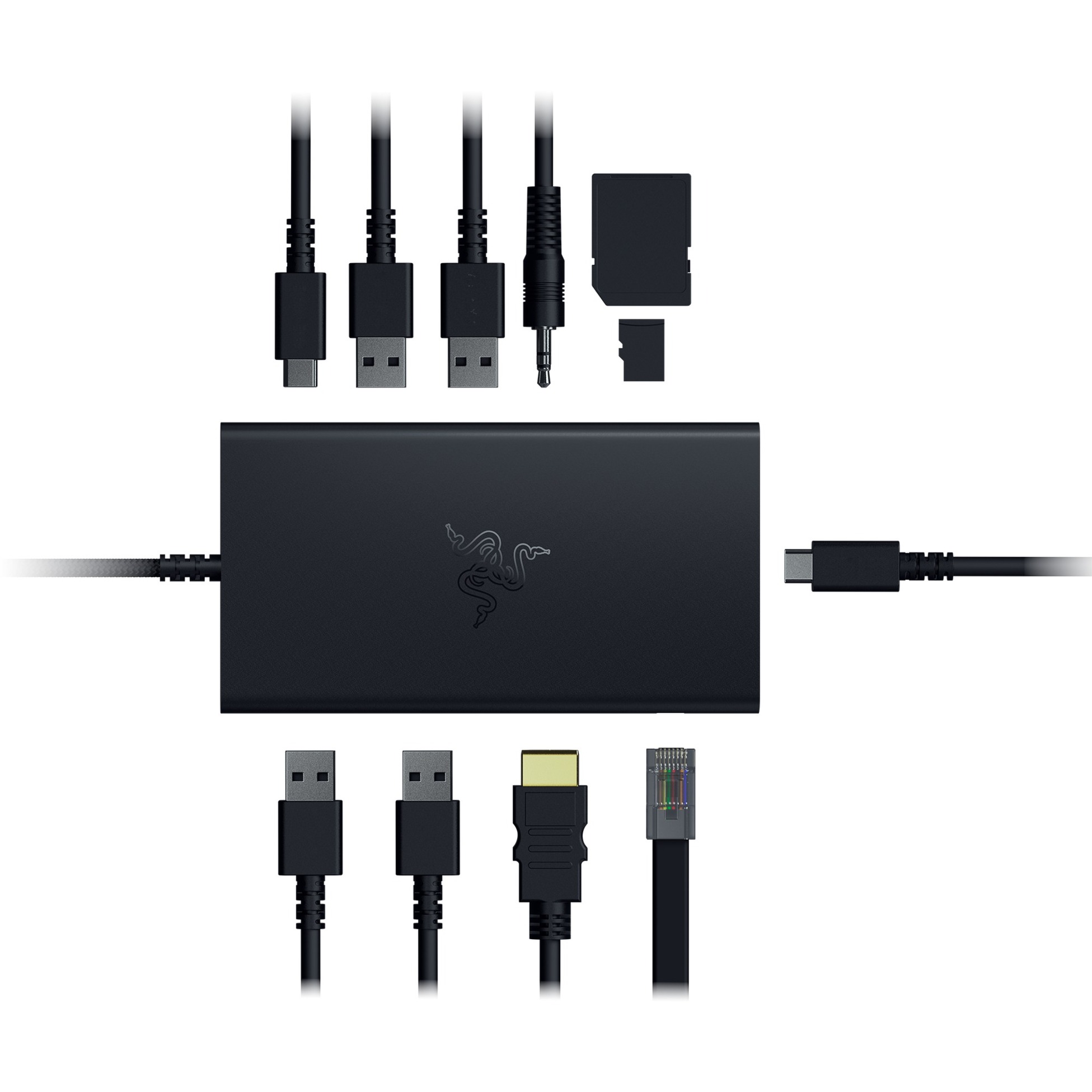 USB-C Dock - Noir - Accessoire PC portable Razer - grosbill.com - 8