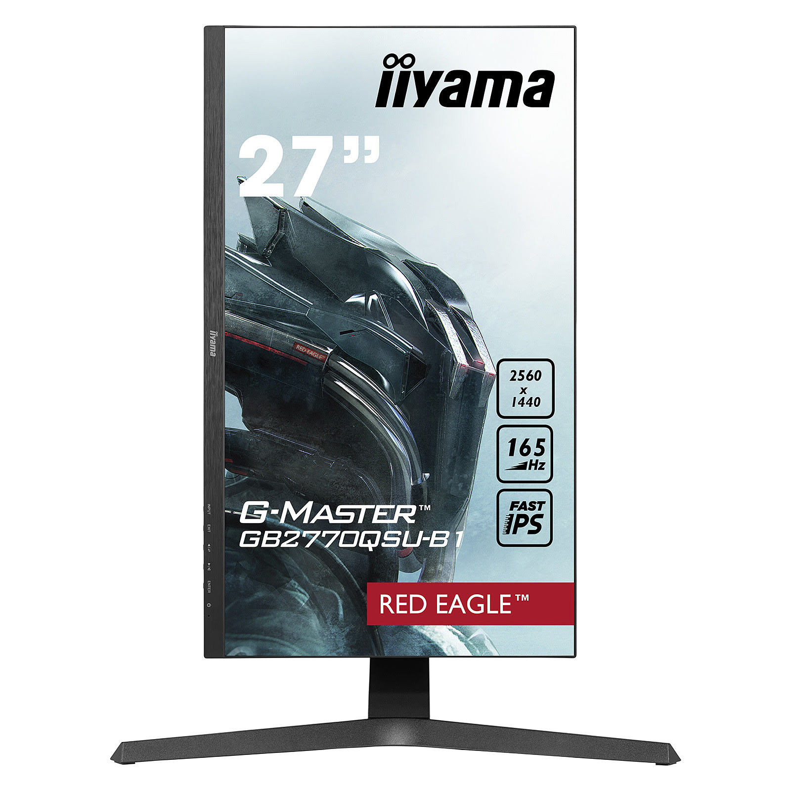 Iiyama 27 pouces  GB2770QSU-B1 - Ecran PC Iiyama - grosbill.com - 4