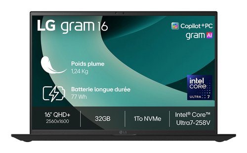 16Z90TL-G.AZ78F/16''/U7/32GB/1TB/W11P - Achat / Vente sur grosbill.com - 1