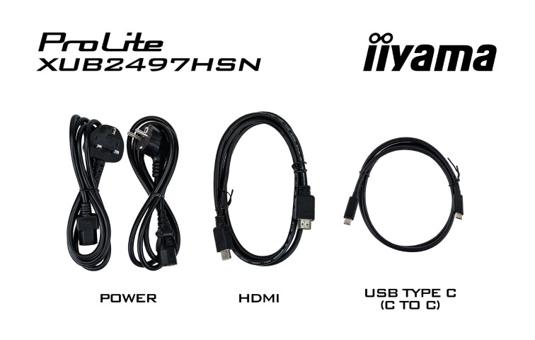 Iiyama 24 pouces  XUB2497HSN-B2 - Ecran PC Iiyama - grosbill.com - 1