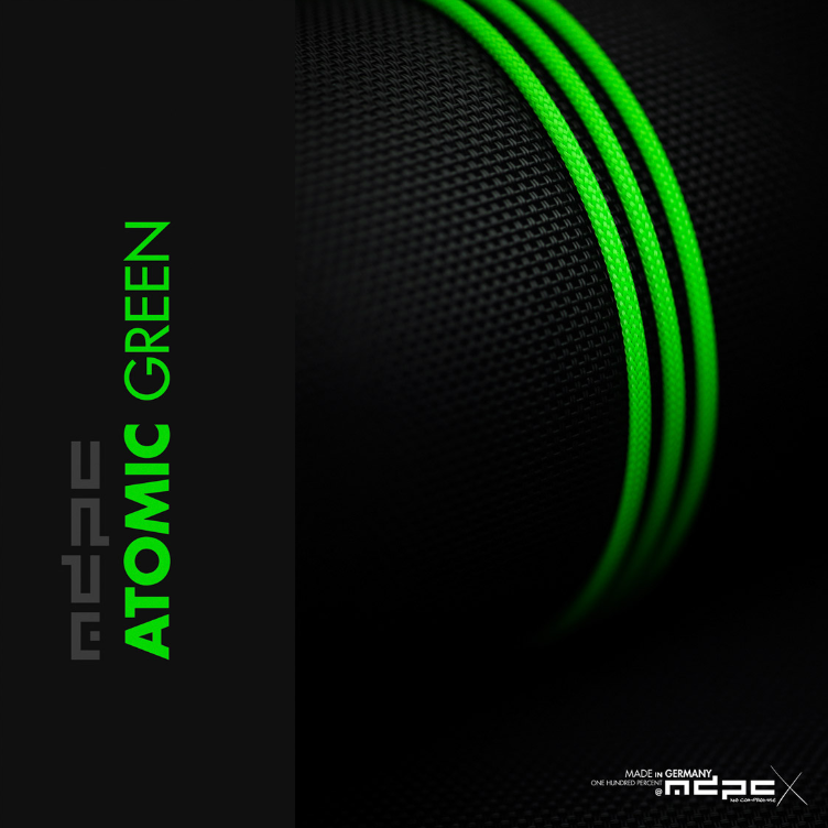 MDPC-X Atomic-Green Cable Sleeve XTC 100m (SL100-XTC-AG) - Achat / Vente Modding sur grosbill.com - 0