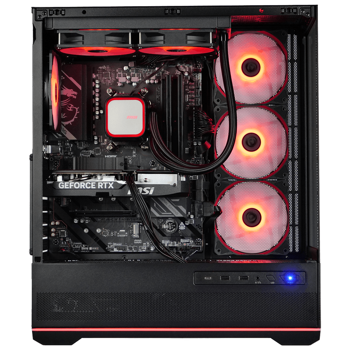 Grosbill DRACO - R5-7500F/5060Ti-16Go/32Go/500Go (PCG-10603170) - Achat / Vente PC Fixe sur grosbill.com - 1