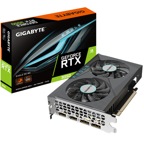 image produit Gigabyte GeForce RTX 3050 EAGLE OC 6G Grosbill