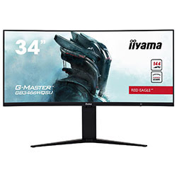 image produit Iiyama  G-Master Red Eagle Curved GB3466WQSU-B1-Seconde Vie-Très Bon Etat Grosbill