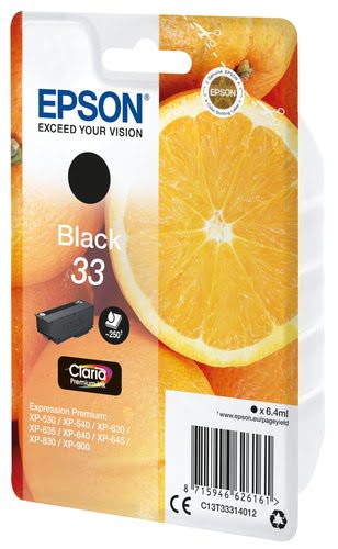 Epson - Noir - C13T33314012 - Achat / Vente Consommable imprimante sur grosbill.com - 1