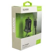 Grosbill Chargeur voiture Micro USB -  Noir (CH-008BL) - Achat / Vente Chargeur sur grosbill.com - 7