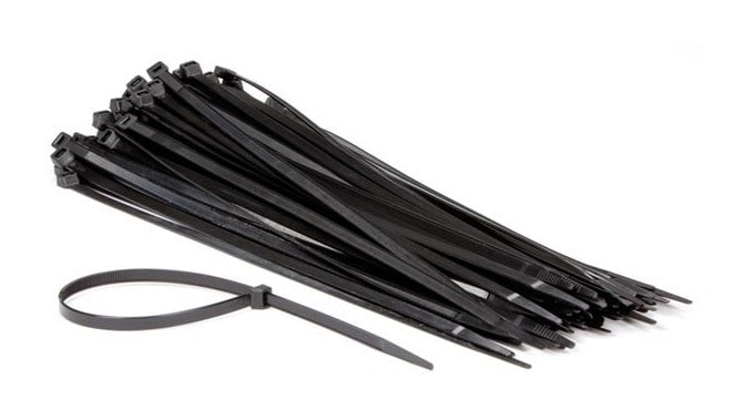 Grosbill Serre cable Noir 2.5mmx200mm - sachet de 100 pcs (811-1571) - Achat / Vente Réseau divers sur grosbill.com - 0