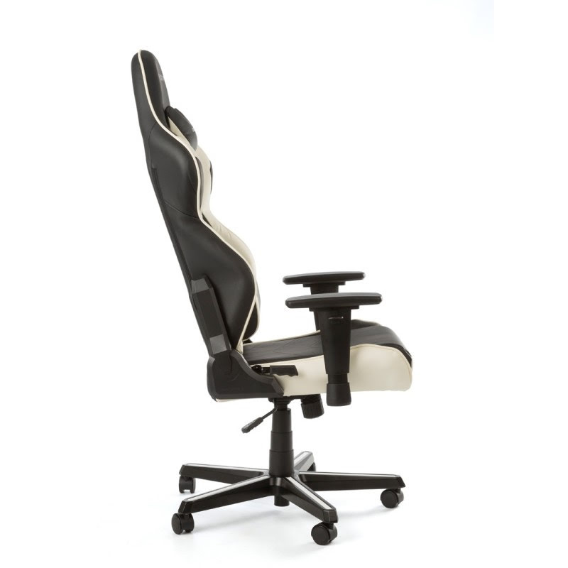 DXRacer Racing R0-NW Noir/Blanc - Siège PC Gamer - grosbill.com - 1