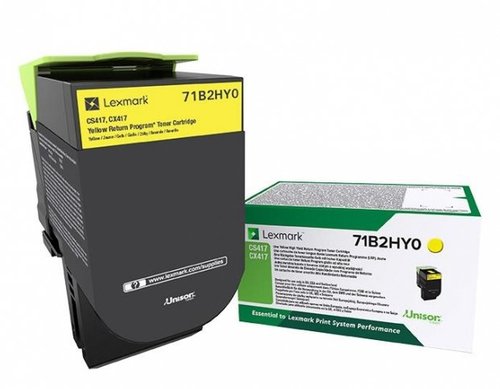 Lexmark - Jaune - 71B2HY0