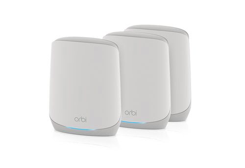 image produit Netgear ORBI MESH WIFI6 SYSTEM AX5400 - RBK763S Grosbill