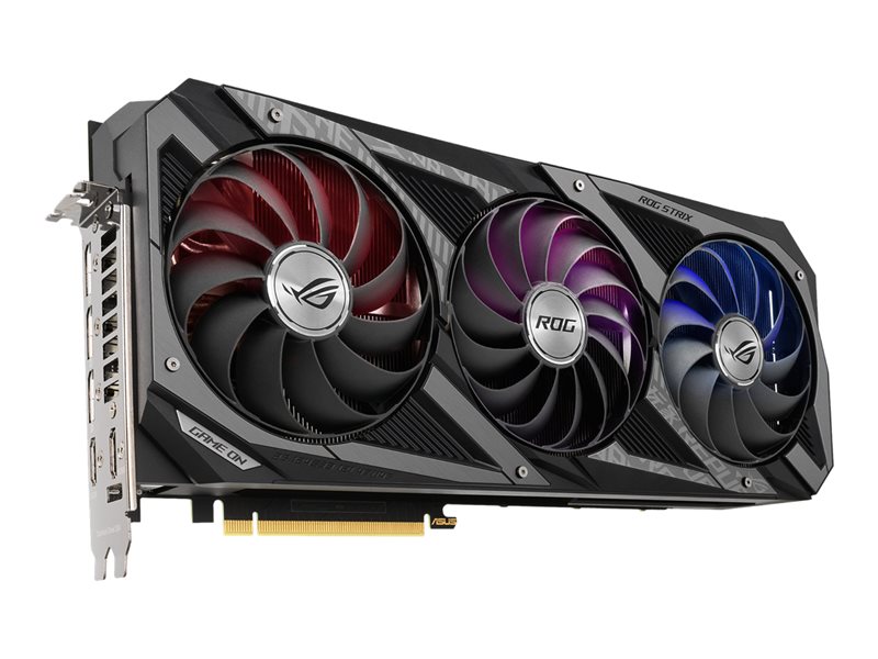 Asus ROG-STRIX-RTX3080-12G-GAMING LHR  - Carte graphique Asus - 1