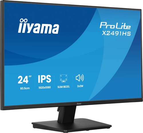 Iiyama 24 pouces  X2491HS-B1 - Ecran PC Iiyama - grosbill.com - 2