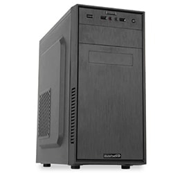 Grosbill Boîtier PC MaxInPower Black Dandy BM1082CA00 - mT/480W/mATX/USB3.0