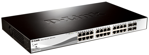 Switch D-Link 24 Ports POE+ Gigabit + 4 ports SFP DGS-1210-28P/E  - 1
