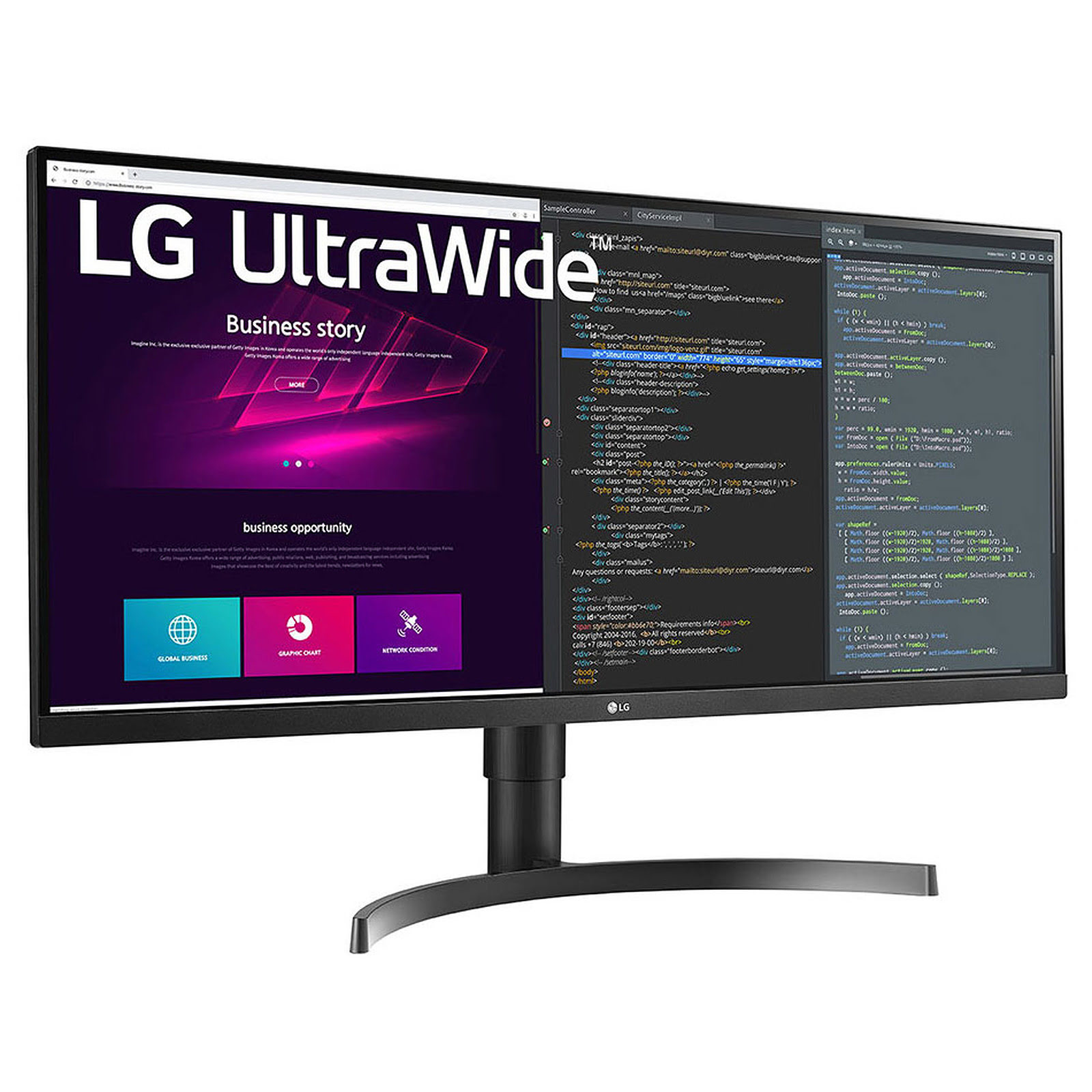 LG 34 pouces  34WN750-B ** - Ecran PC LG - grosbill.com - 3