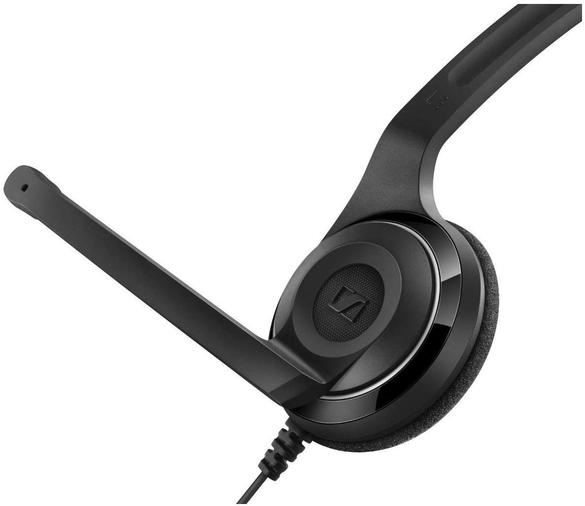 Sennheiser PC8 USB VoIP Stereo Noir - Micro-casque - grosbill.com - 2