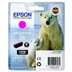 Epson Cartouche d'encre Magenta 26 - T2613