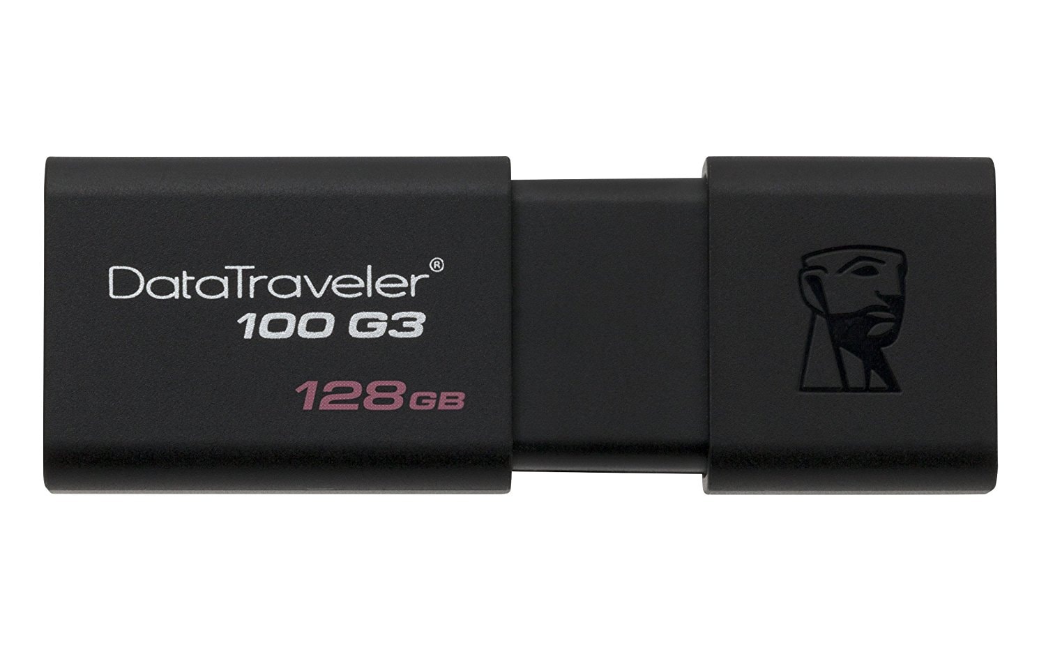 Kingston 128Go USB 3.0 DataTraveler 100 DT100G3/128GB - Clé USB - 0