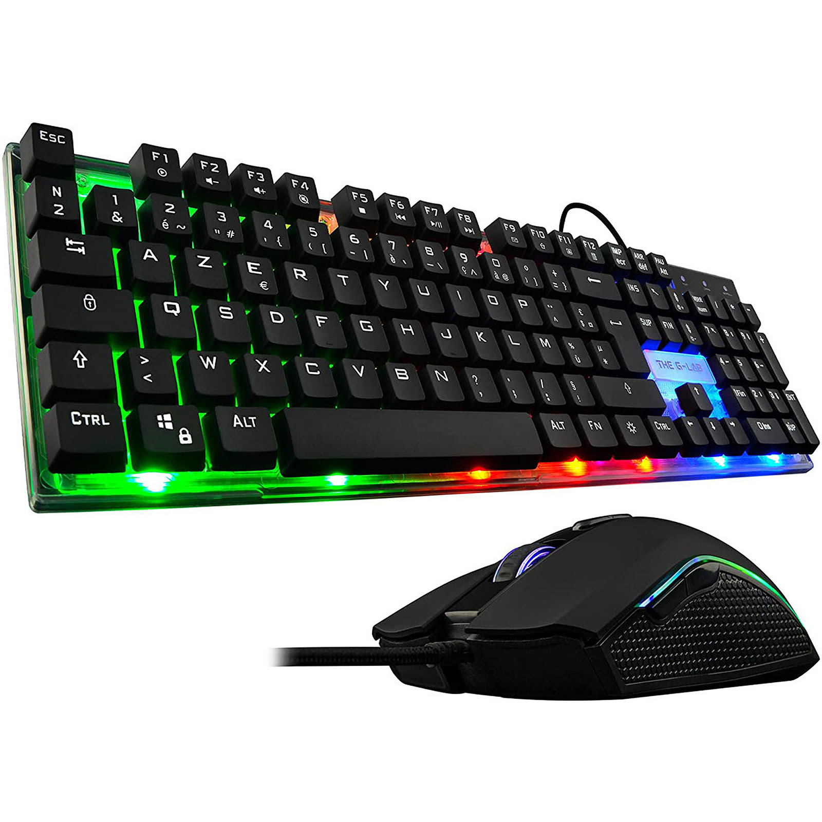 The G-LAB Gaming Combo ZINC - Pack Clavier/Souris 