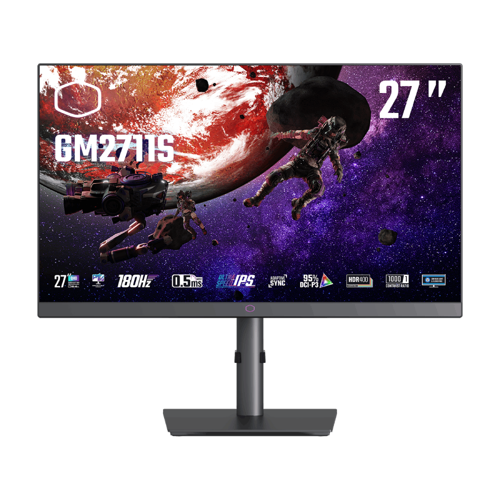 Cooler Master 27 pouces  CMI-GM2711S-EK - Ecran PC Cooler Master - 0