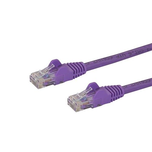 StarTech 10m Purple Snagless Cat6 Patch Cable