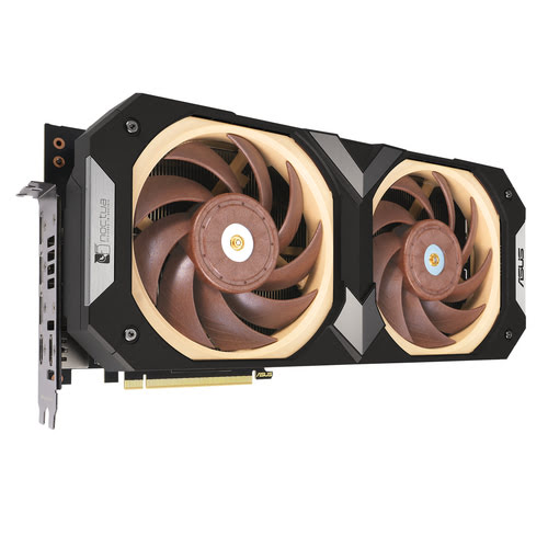 Asus GeForce RTX 4080 16GB GDDR6X Noctua OC Edition - Carte graphique - 11