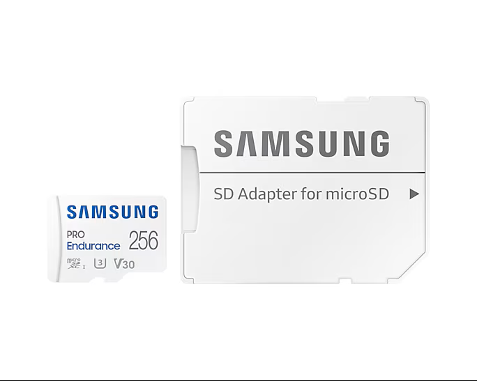 Samsung PRO Endurance - Micro SDHC 256Go V30 - Carte mémoire - 5