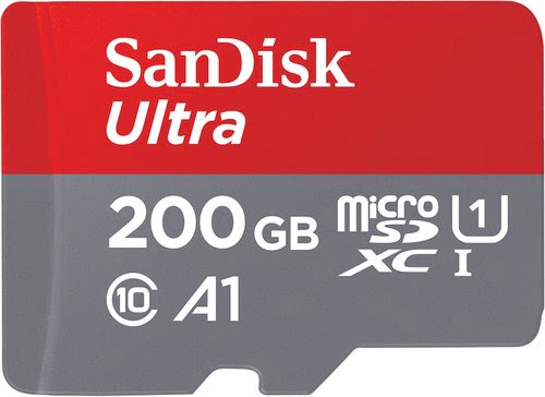 Sandisk Ultra Android microSDXC 200GB+SDAdap