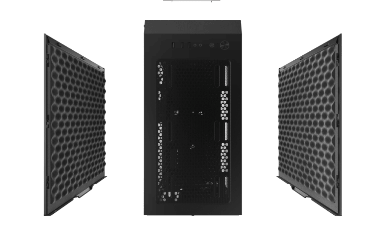 D by M.RED Silent Force Noir - Boîtier PC D by M.RED - grosbill.com - 10