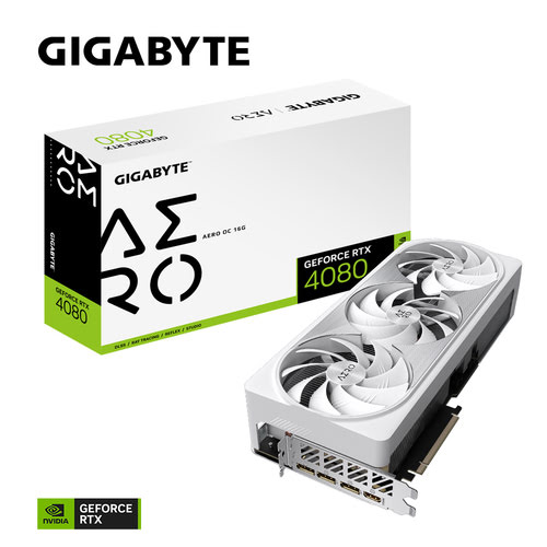 Grosbill Carte graphique Gigabyte GeForce RTX 4080 16GB AERO OC