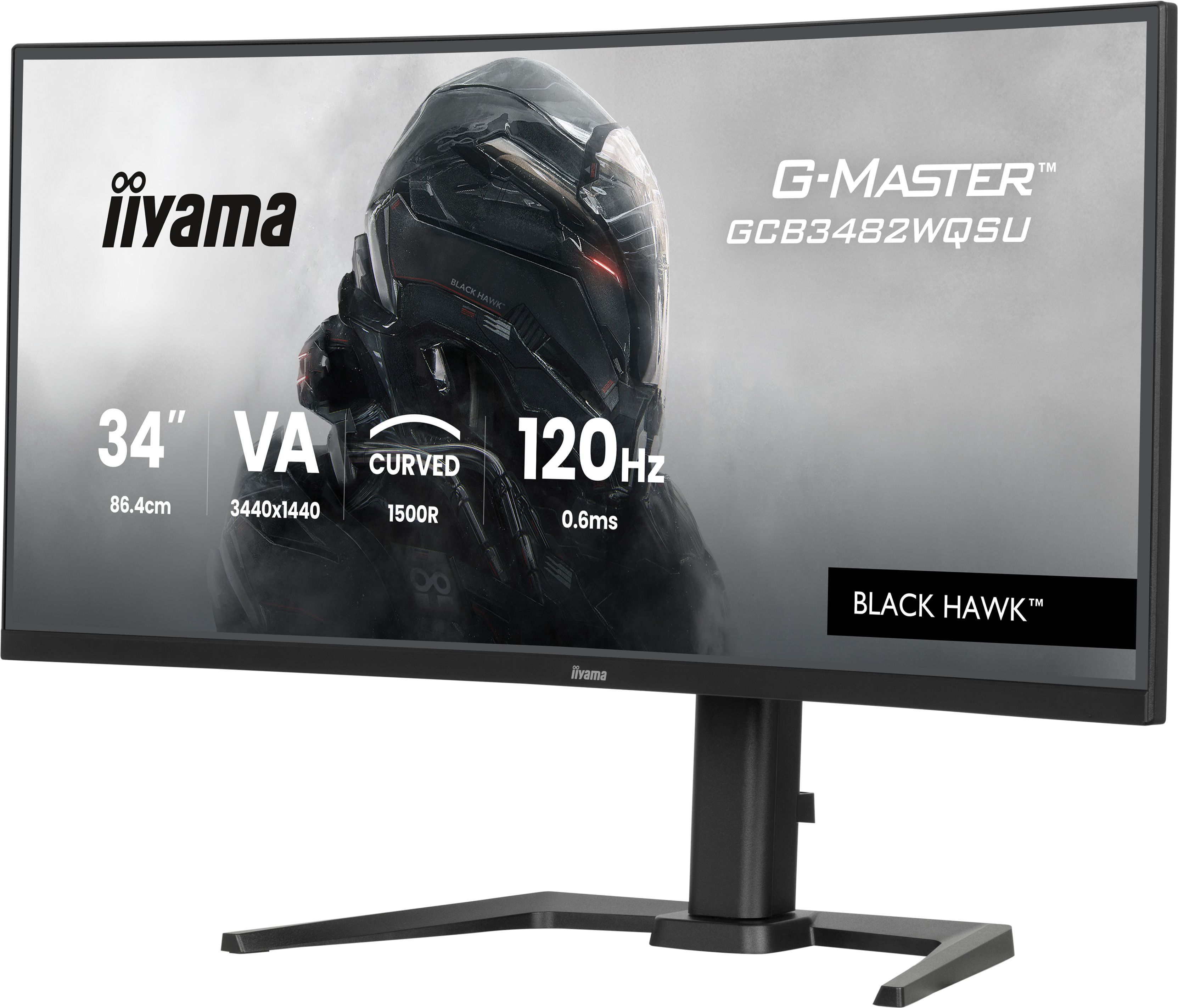 Iiyama 34 pouces  GCB3482WQSU-B1 - Ecran PC Iiyama - grosbill.com - 2