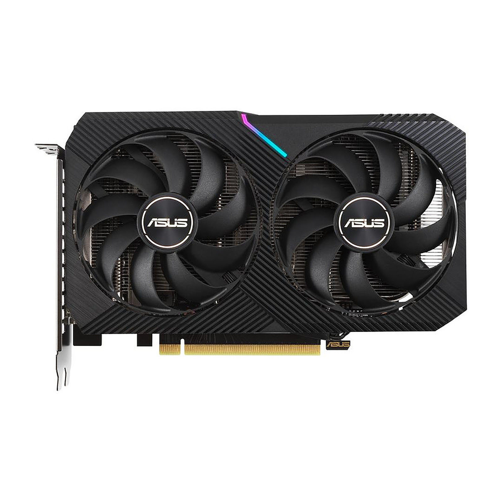 Asus DUAL-RTX3060TI-O8G-MINI-V2 LHR  - Carte graphique Asus - 4