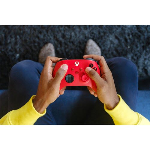 Microsoft XBOX Wireless Controller, fÃ¼r Xbox One / Series S/X / PC - Pulse Red  (QAU-00012) - Achat / Vente sur grosbill.com - 32