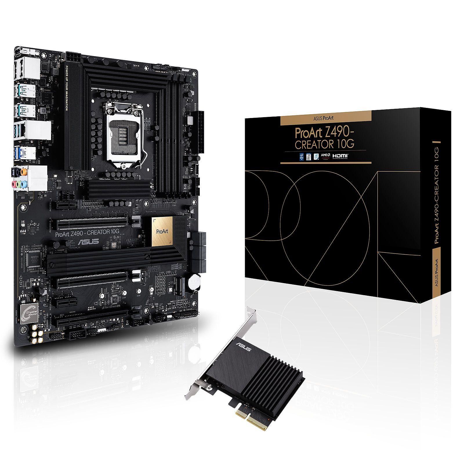 Asus PROART Z490-CREATOR 10G ATX  - Carte mère Asus - grosbill.com - 0