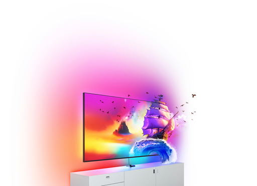 Nanoleaf Kit 4D TV Screen Mirror + Bande Led - Jusqu'à 85" (NF082K02-52LS) - Achat / Vente Objet connecté / Domotique sur grosbill.com - 3
